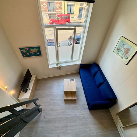 Studio Avec Chambre En Mezzanine Bryssel Exteriör bild