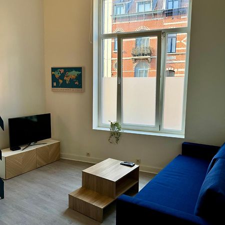 Studio Avec Chambre En Mezzanine Bryssel Exteriör bild